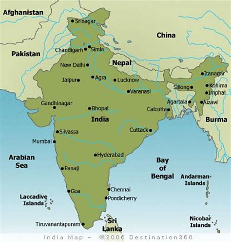 Cities In India, Maps and Information on Cities of India.